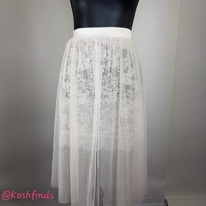 NWT Victoria's Secret Lace Slip W Satin Wais